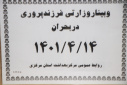 وبینار وزارتی فرزند پروری در بحران، سالن جلسات مرکز بهداشت استان مرکزی، ۱۴ تیر ماه