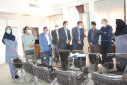 بازدید دکتر امانی سرپرست دانشگاه علوم پزشکی استان مرکزی از معاونت بهداشتی، ۱۲ مهر ماه