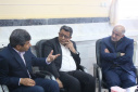 نشست هم اندیشی سرپرست معاونت بهداشتی با مدیر شبکه بهداشت شهرستان خنداب