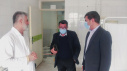 بازدید سرپرست معاونت بهداشتی با تفاق معاون اجرایی مرکز بهداشت استان مرکزی از مرکز خدمات جامع سلامت شهری روستایی شماره یک شازند