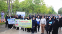 نگاهی به همایش پیاده‌روی سلامت؛ پرسنل بهداشت اراک با گامی متحد، پیام زندگی بدون دخانیات را به گوش همگان رساندند