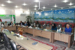 دیدار معاون بهداشتی با اعضا هییت مدیره انجمن تبسم، استان مرکزی، ۶ شهریور ماه
