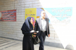 بازدید معاون بهداشت از پایگاه سلامت شهدای صفری ،  ۲۰ خرداد ماه