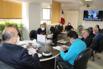 وبینار هماهنگی کرونا ویروس با شهرستان ها با حضور نماینده مجلس شورای اسلامی و رئیس دانشگاه ، مرکز بهداشت استان مرکزی ، ۲۷ اسفند ماه