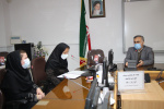 مراسم بازنشستگی و تقدیر و تشکر از خانم ستوده کارشناس مسوول آموزش سلامت شهرستان شازند، سالن جلسات مرکز بهداشت استان مرکزی، ۱۳ آذر ماه