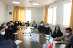 جلسه کمپین سرخک و بیماری سل، سالن جلسات مرکز بهداشت استان مرکزی، ۹ بهمن ماه