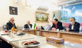 تقدیر و تشکر معاون بهداشتی دانشگاه علوم پزشکی اراک از انجمن خیریه تبسم