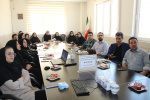 جلسه تدوین برنامه عملیاتی آزمایشگاه در بلایا و فوریت ها و تمرین مانور دور میزی، سالن جلسات مرکز بهداشت استان مرکزی، ۱۸ شهریور ماه