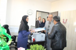 دکتر زیلابی بمناسبت روز آمار و برنامه ریزی با همکاران این واحد دیدار کرد.