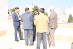 بازدید معاون بهداشتی از  پایگاه سلامت آزادگان شهرستان محلات