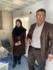 بازدید معاون بهداشتی به همراه رئیس گروه سلامت دهان ودندان از کلینیک سیار دندانپزشکی