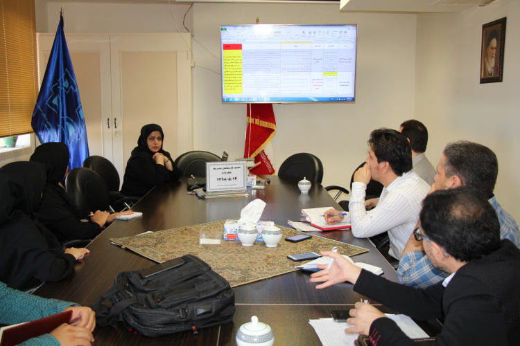 نشست کارشناسان مدیریت خطر بلایا، مرکز بهداشت استان مرکزی، ۱۳ مرداد ماه