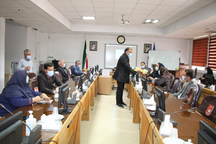 تبریک روز جهانی بهداشت، سالن جلسات مرکز بهداشت استان مرکزی، ۲۰ فروردین ماه