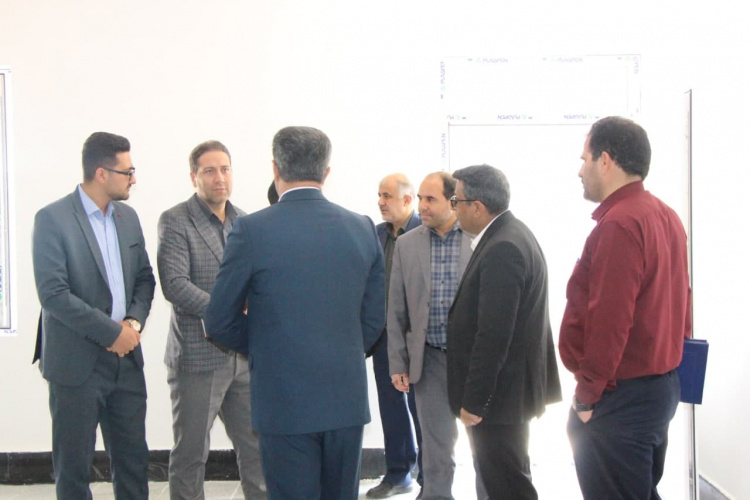 بازدید سرپرست معاونت بهداشتی از همراه سرای بیمارستان مهر خنداب