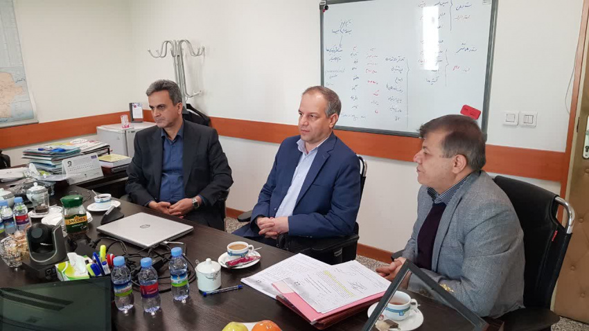 دیدار معاون بهداشت دانشگاه علوم پزشکی اراک با مسئولین وزارت بهداشت برای پیگیری جذب اعتبارات و برنامههای بهداشتی