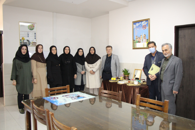 دیدار نوروزی معاون بهداشت با پرسنل معاونت بهداشت/ تاکید بر برنامهریزی برای تحقق اهداف بهداشتی